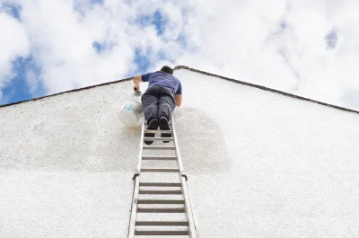 Peinture extérieure à Castelbiague — façades et ravalement